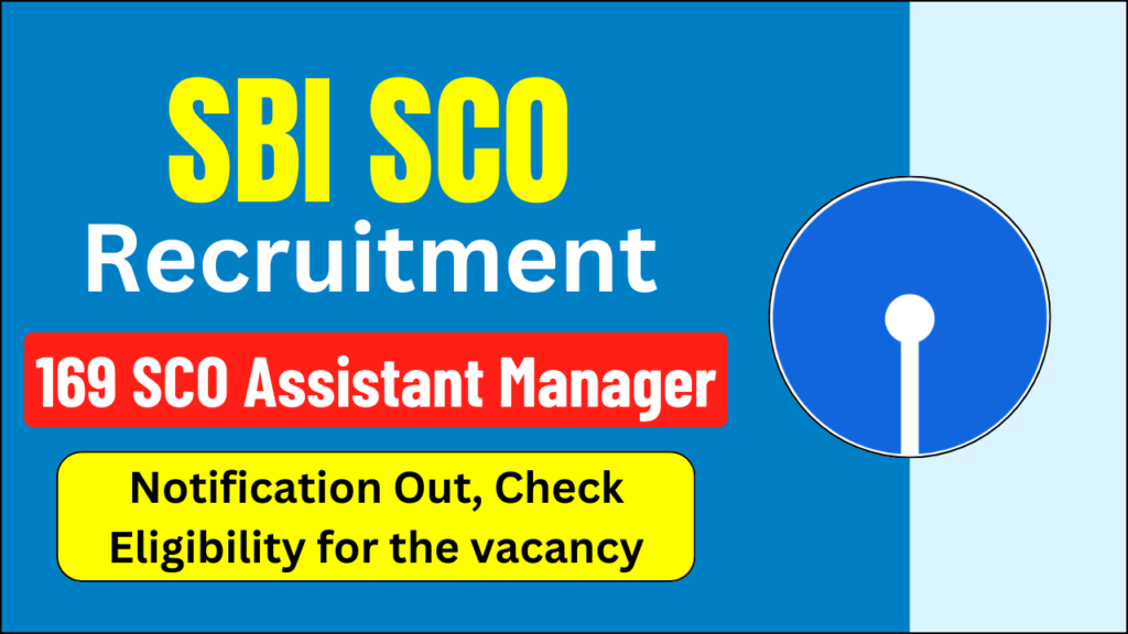 SBI SCO Recruitment 2024