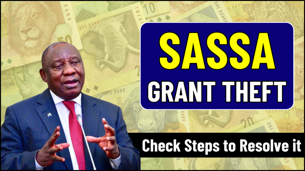 SASSA Grant Theft