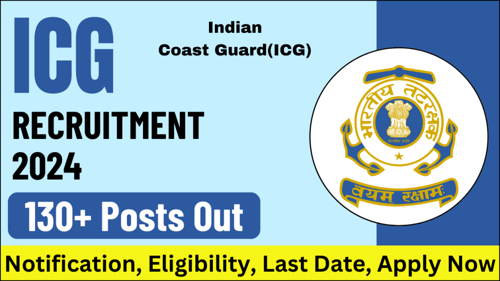 Indian Coast Guard Recruitment 2024