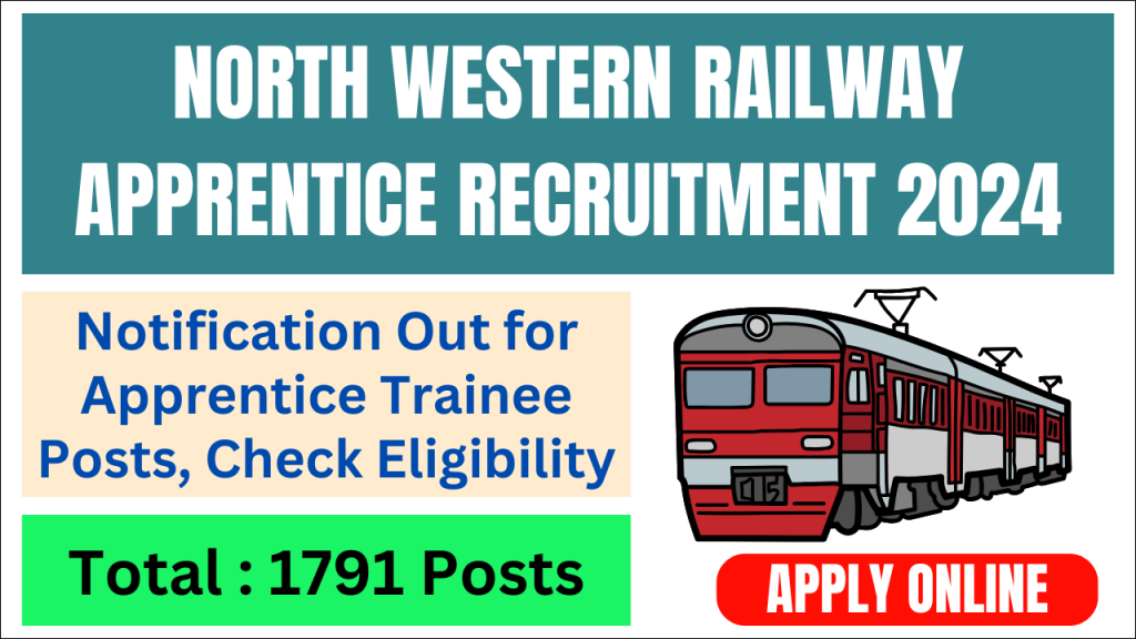 North Western Railway Apprentice Recruitment 2024