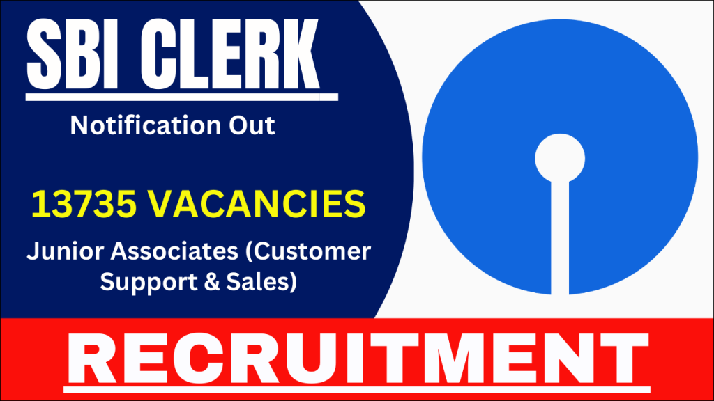 SBI Clerk Recruitment 2024